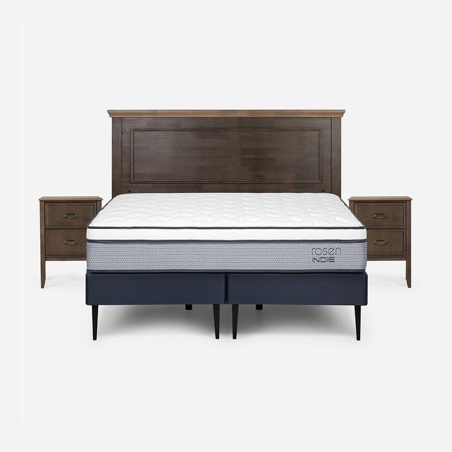 Cama Indie Pata Metálica 1.80X2.00 Anna Rosen