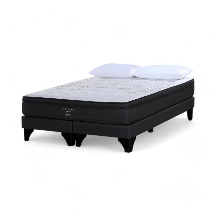Cama Rosen Tempo King Base Dividida + Almohada Extra