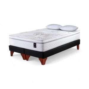 Cama Rosen Art 4 Base Dividida Super King + Almohada Extra