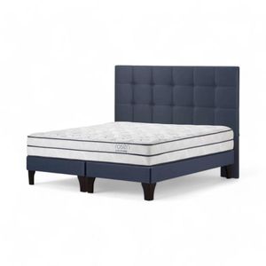 Cama Rosen Autonomy Sky King + Respaldo Issey Azul
