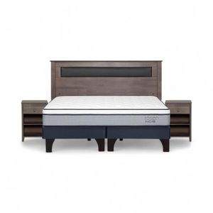 Cama Rosen Indie King + Muebles Ferrara