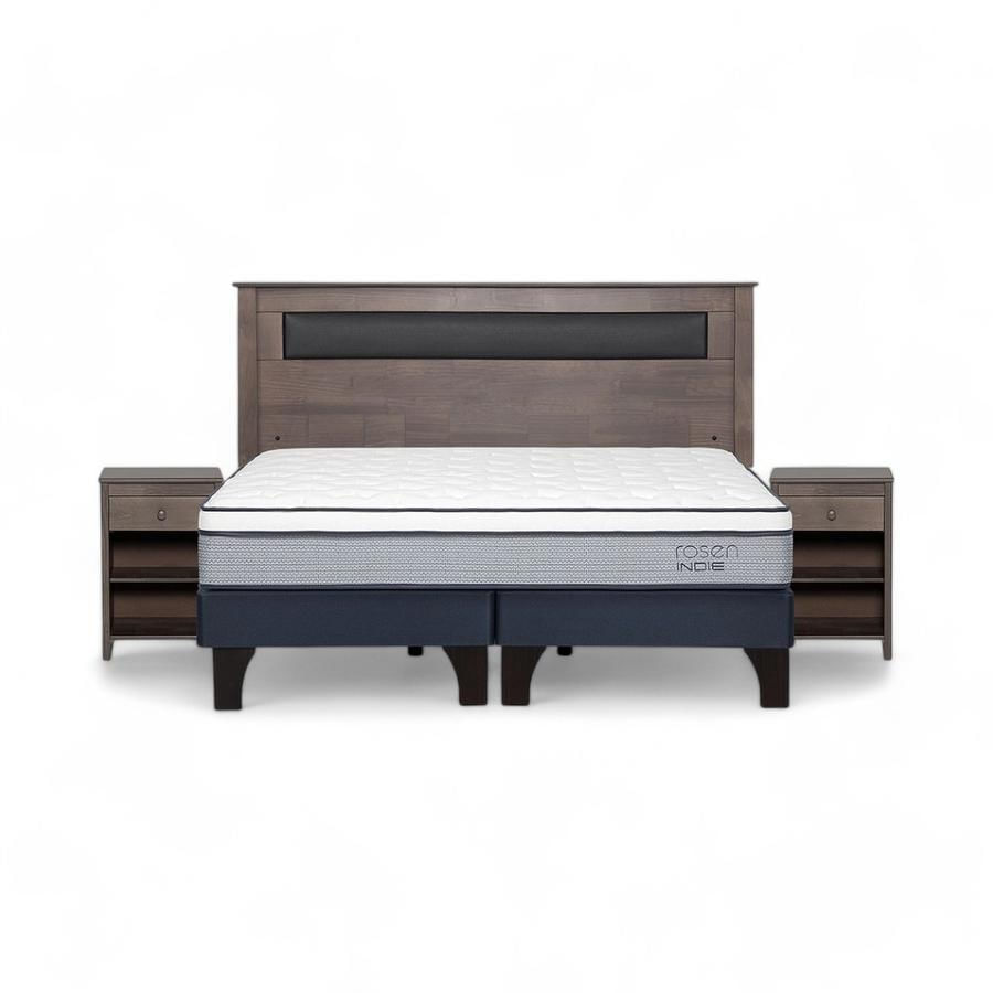 Cama Rosen Indie King + Muebles Ferrara