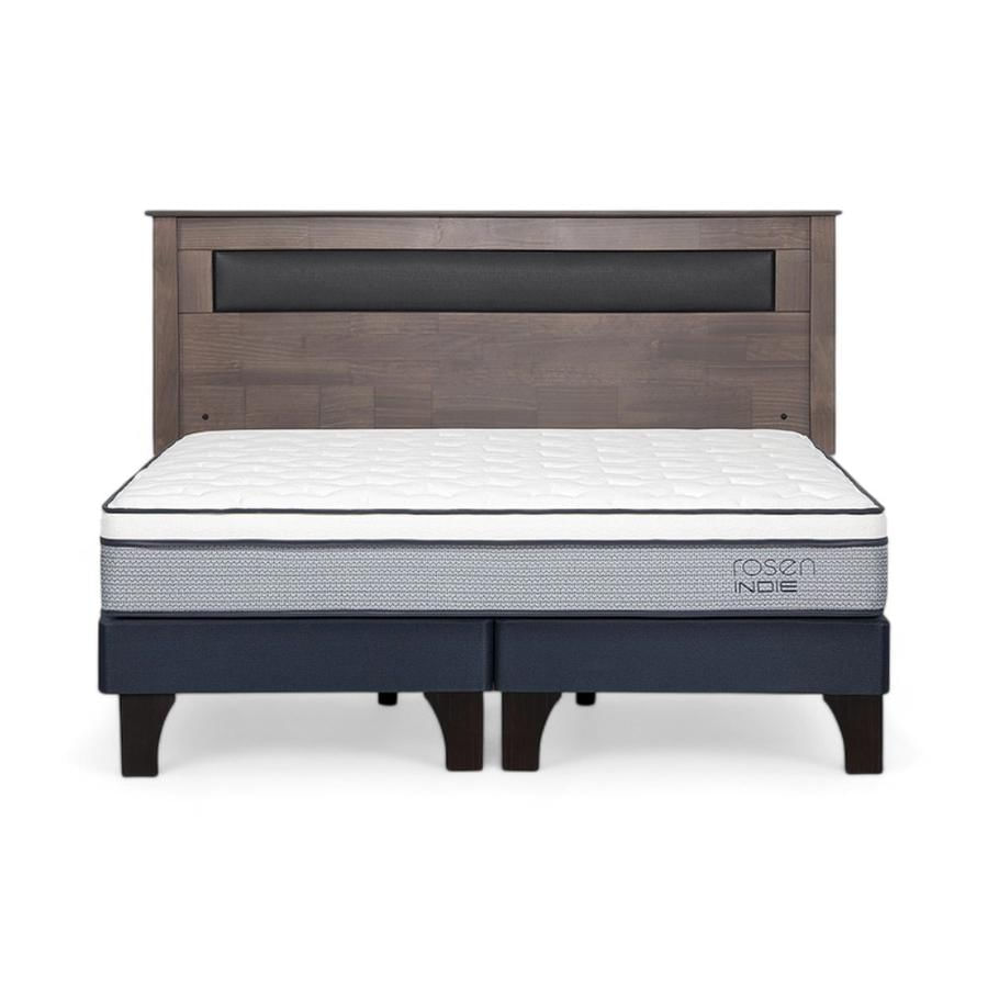 Cama Rosen Indie King + Respaldo Ferrara