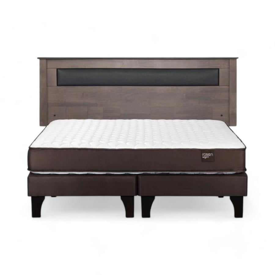 Cama Rosen Ergo T King + Respaldo Ferrara
