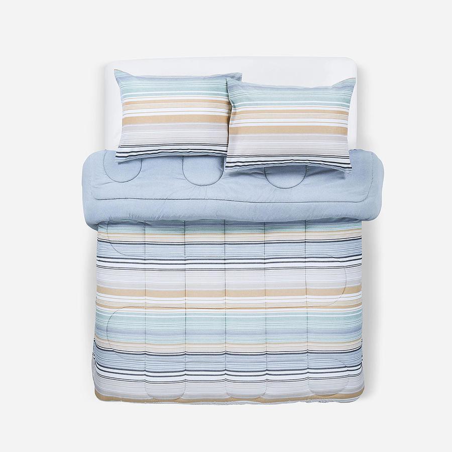 Plumón Cama King Rosen Soft Touch Alirio Multicolor