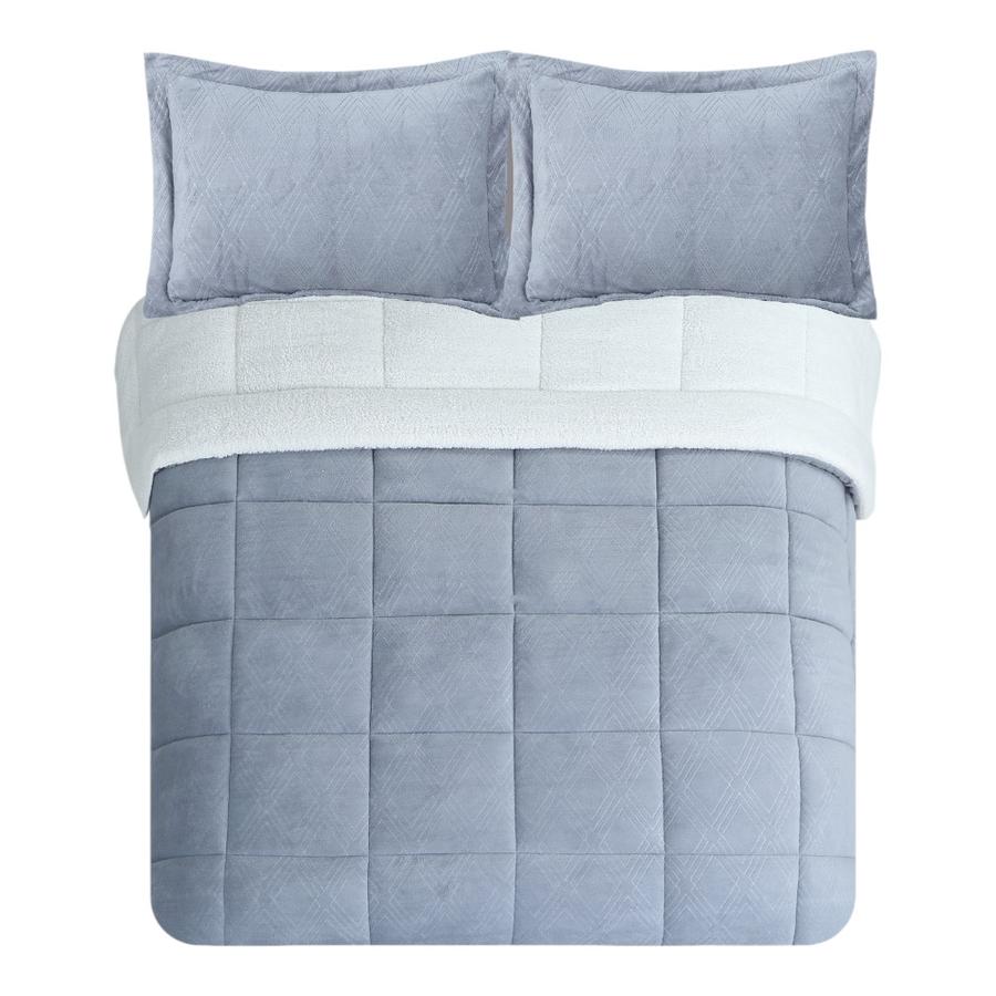 Plumón Sherpa Gris 2 Plazas Matiz