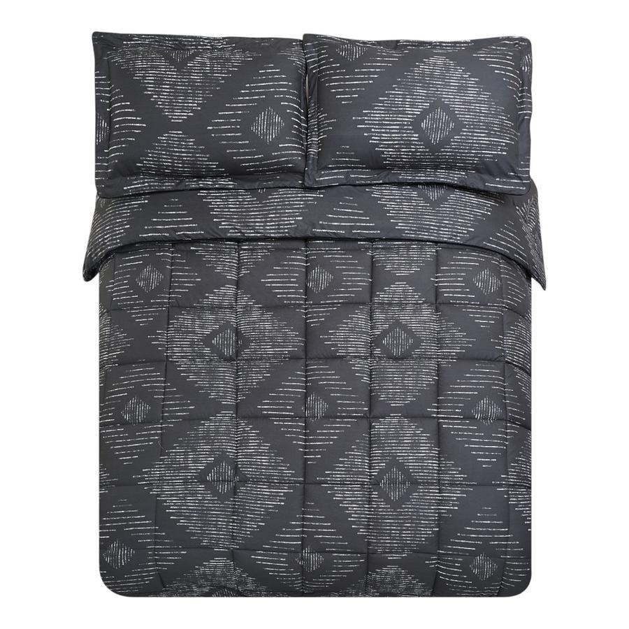 Plumón Estampado Geometric 2 Plazas Matiz