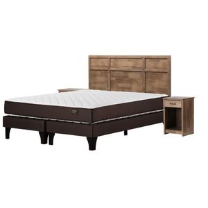 Cama Europea Rosen Ergo T New 2 Pl Base Dividida-robin