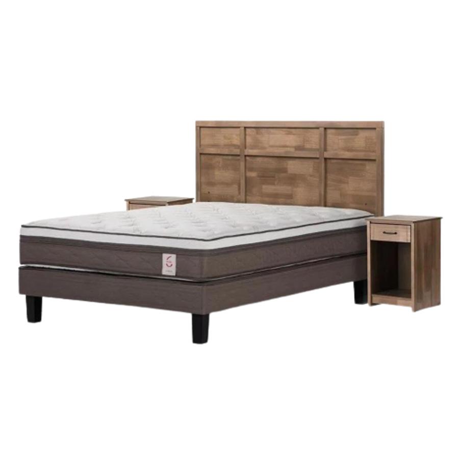 Cama Europea Rosen New Style 6 2 Plazas 150x20 Bn Robin