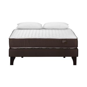 Cama Europea Rosen Ergo T New 2 Plazas + Almohadas