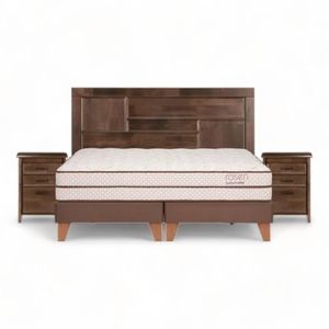 Cama Rosen Autonomy Land 2 Plazas 150X200Cm + Muebles Dolce
