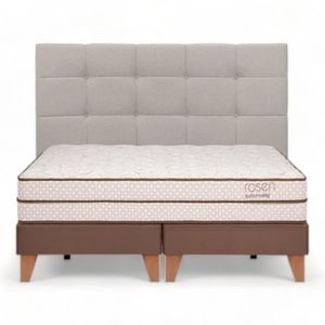 Cama Rosen Autonomy Land 2 Plazas 150X200 Cm +Respaldo Issey