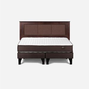 Cama 2 Plazas Rosen Ergo T New Base Dividida Respaldo Rachel