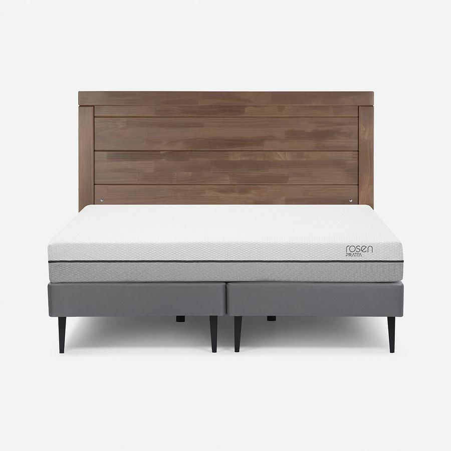 Cama Pratta Pata Metálica 1.50X2.00 BN R Sicilia Rosen