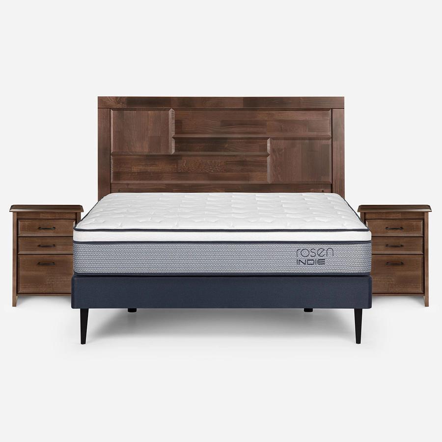 Cama Indie Pata Metálica 1.50X2.00 Bn Dolce Rosen