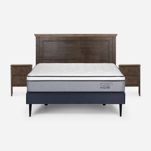 Cama Indie Pata Metálica 1.50X2.00 Bn Anna Rosen