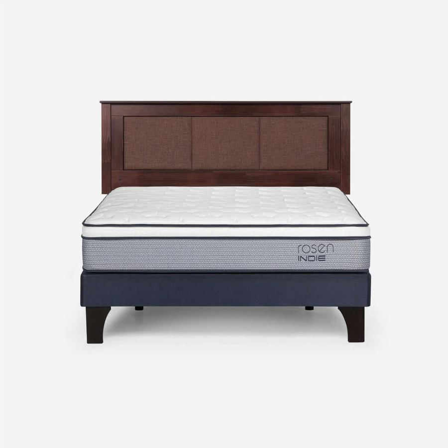 Cama Indie Pata Madera 1.50X2.00 Bn R Rachel Rosen