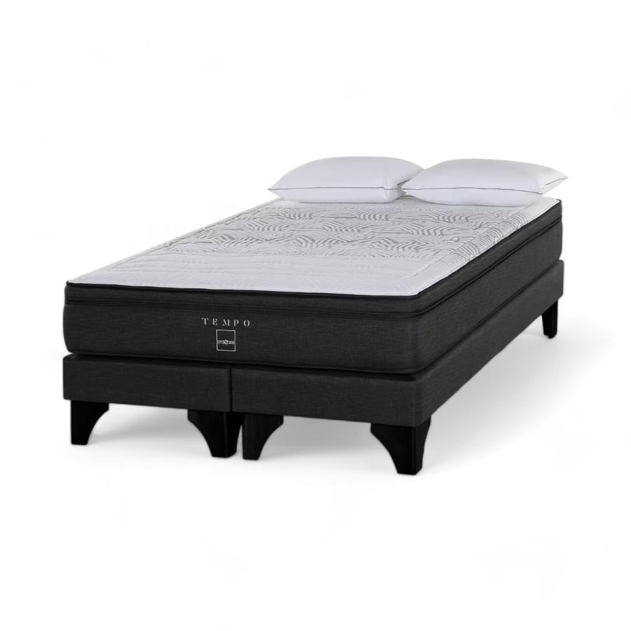 Cama Rosen Tempo 2 Plazas Base Dividida + Almohada Extra