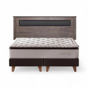 Cama Rosen Nest 2 Plazas + Respaldo Ferrara