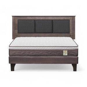 Cama Rosen NewStyle 4 Plus 2 Plazas + Respaldo Rachel