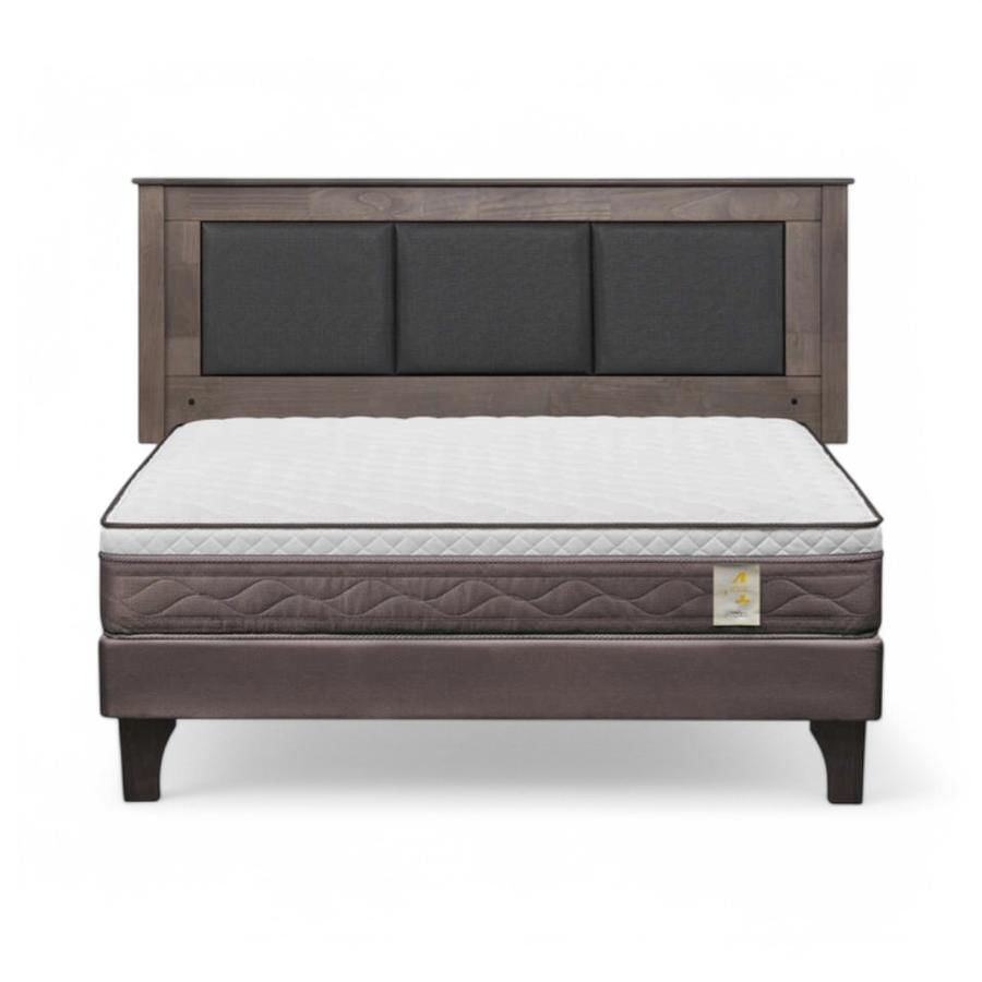 Cama Rosen NewStyle 4 Plus 2 Plazas + Respaldo Rachel