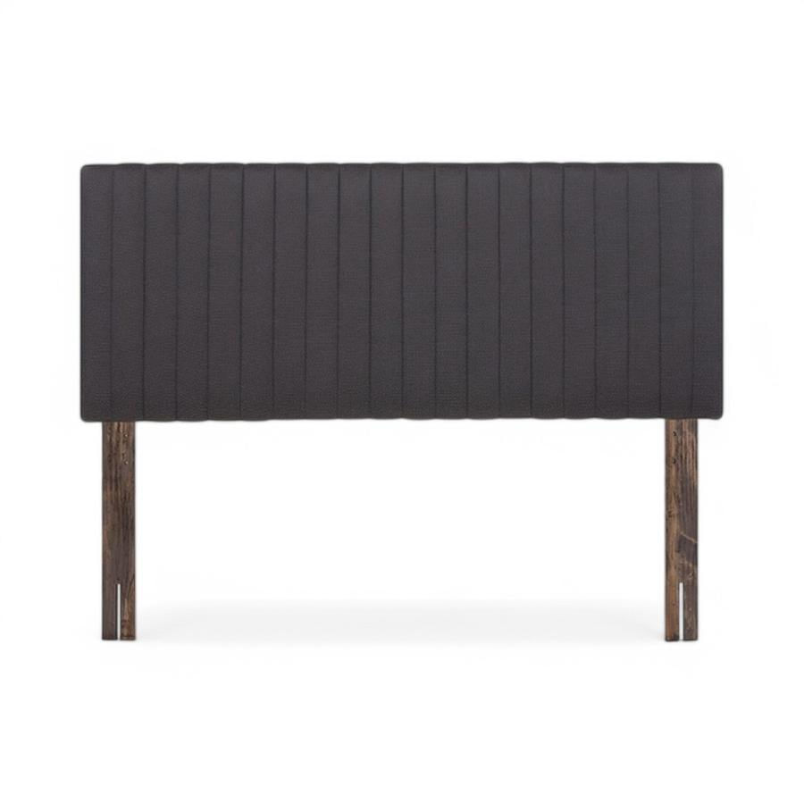 Cama Rosen NewStyle 6 2 Plazas + Respaldo Lucio Gris