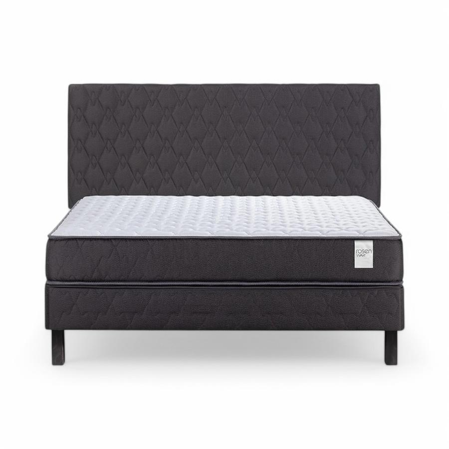 Cama Rosen Wave 2 Plazas Completa + Respaldo Ivar