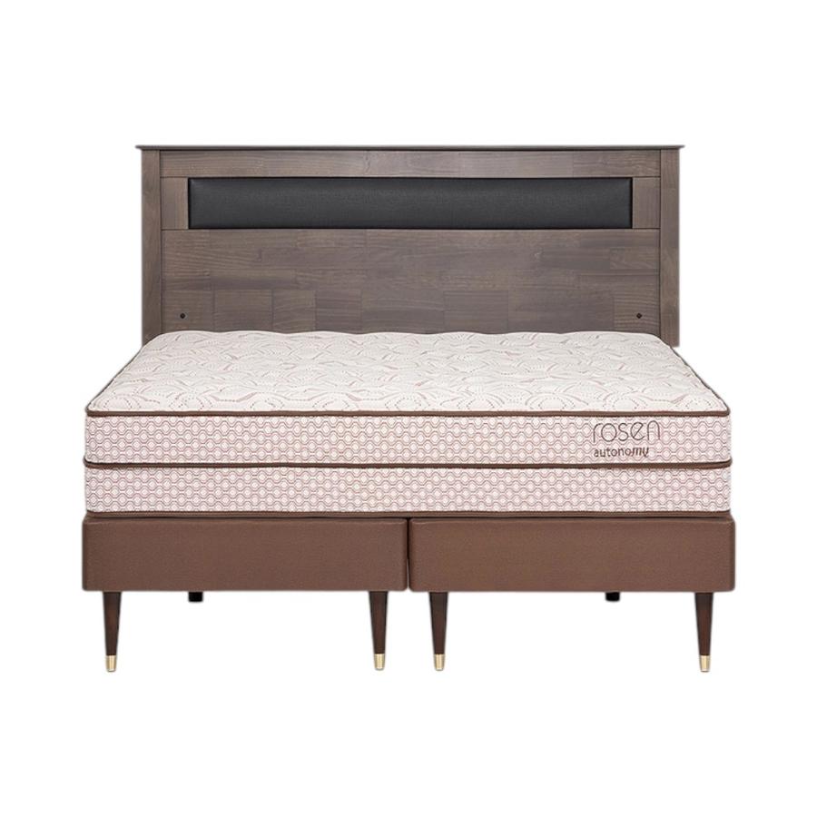 Cama Rosen Autonomy Land 2 Plazas + Respaldo Ferrara