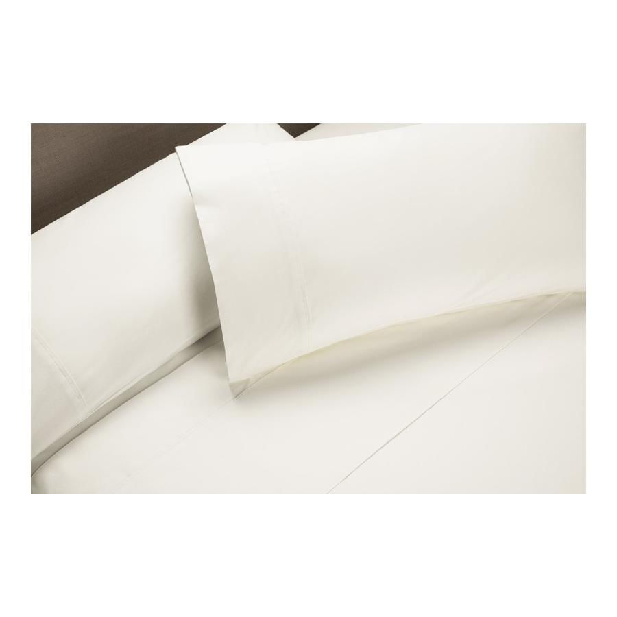 Sábana Rosen 200 Hilos Lisa 2 Plazas Blanca