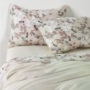 Juego Sábanas Cama 2 Plazas 200 Hilos Cannon Home Hibiscus