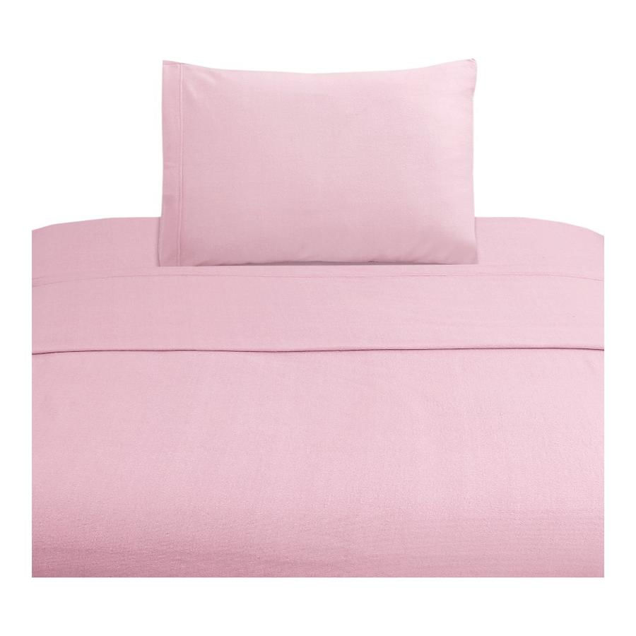 Sábanas Polar Rosa 1.5 Plazas Matiz