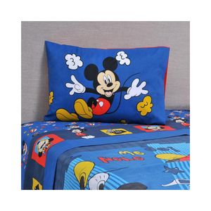 Juego Sábanas 1.5 Plaza Mickey Movie Azul