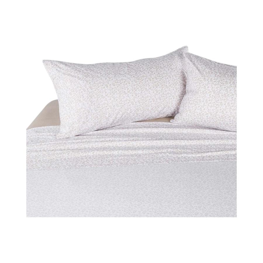 Sábana Rosen Miniprint Aria 180 Hilos King Arena