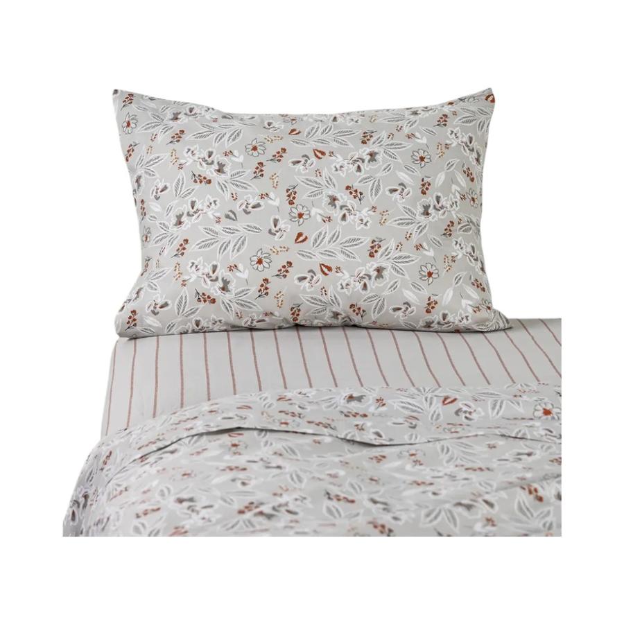 Sábanas Cannon 1.5 Plazas 200 Hilos Shadow Gris