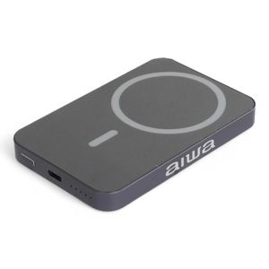 Cargador Batería Externa Aiwa Carga Inalámbrica 5000 MAH