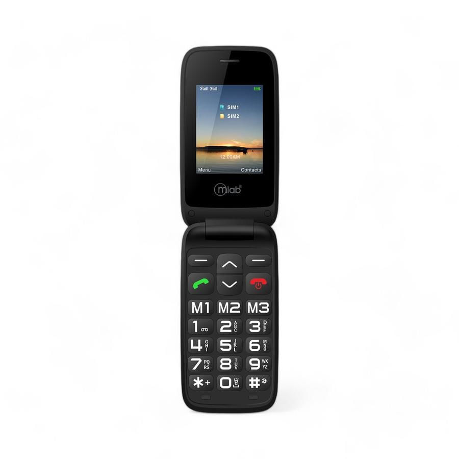 Teléfono MLab Senior Prime 4G LTE Dual Sim Negro