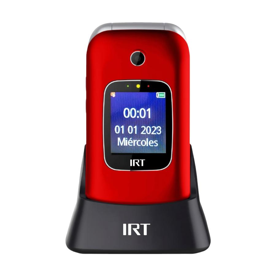 Celular Senior 4G Clamshell Rojo IRT