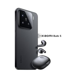 Smartphone Xiaomi 15 12/512GB + Buds 5 Negro