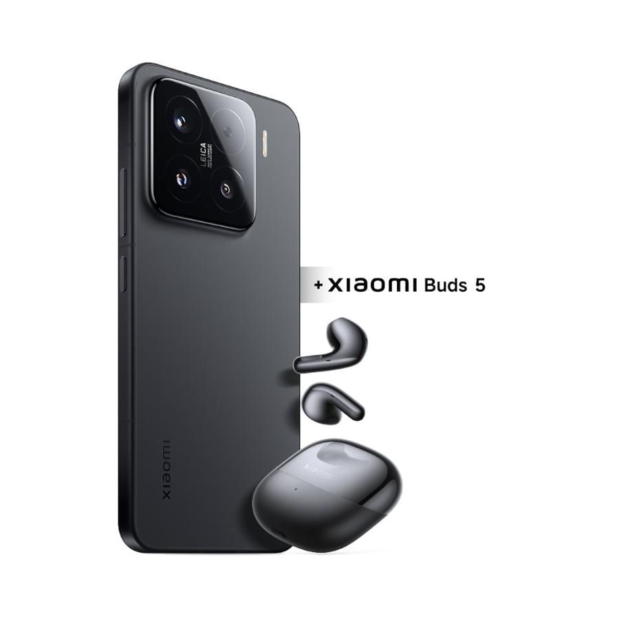 Smartphone Xiaomi 15 12/512GB + Buds 5 Negro