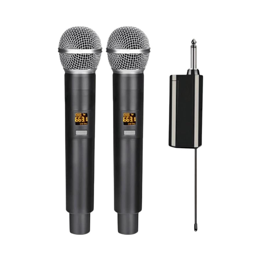 Set 2 Micrófonos Inalámbricos Philco Con Receptor