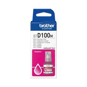 Botella Tinta Magenta Brother BTD100M