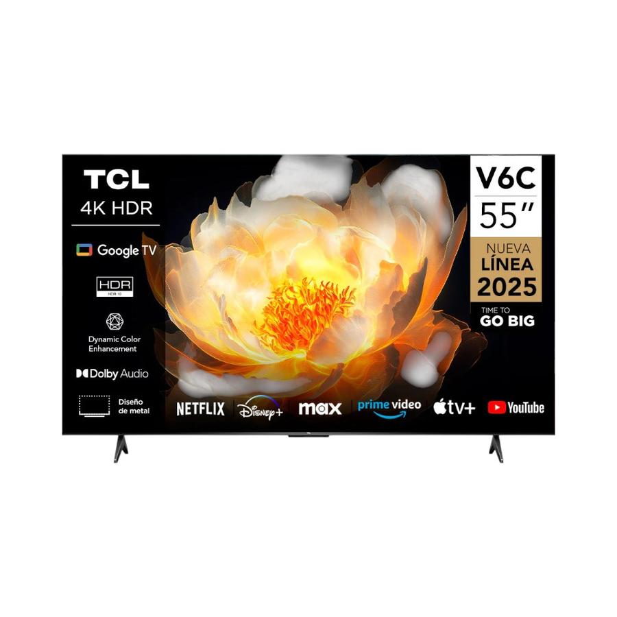 SmartTV TCL 55V6C 55"" UHD 4K Google Tv