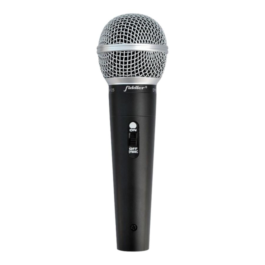 Micrófono Alámbrico Fiddler FD-MIC Negro
