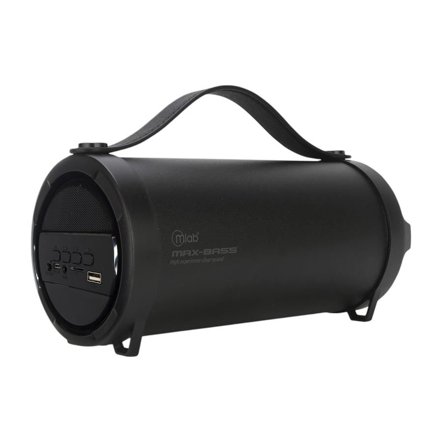 Parlante Bluetooth Mlab Power Speaker Max-Bass Negro