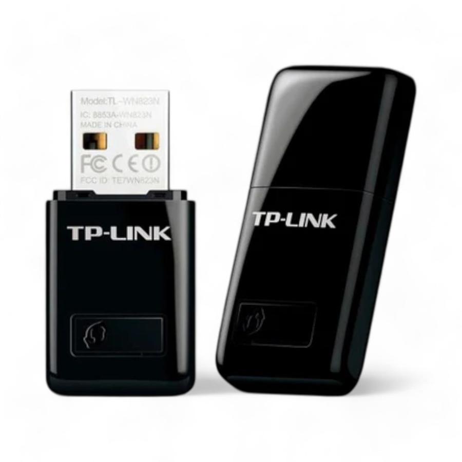 Adaptador De Red Tp-Link USB a Wlan 300 Mbps Negro