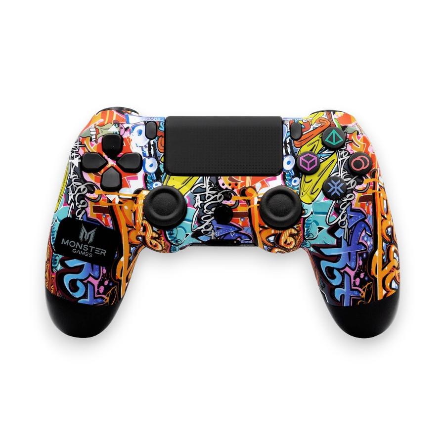 Control Inalámbrico Monster Stroke PS4/Bluetooth Multicolor