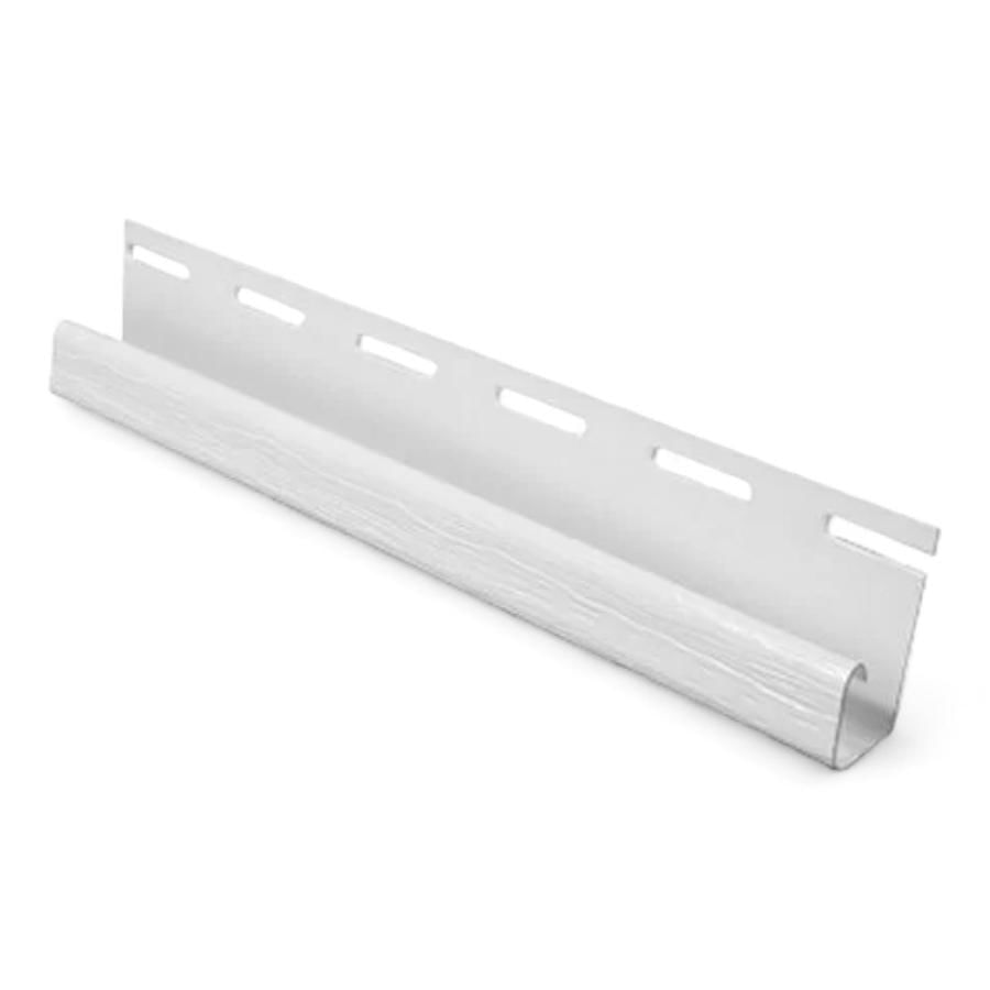 Perfil J Rigido DVP 1/2 Pulgada PVC 3.8 Metros Blanco