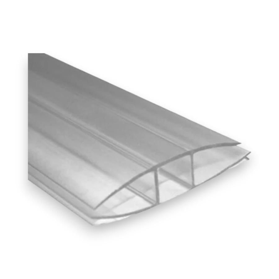 Perfil H Para Planchas 4-6 Mm 2.9 Metros Transparente