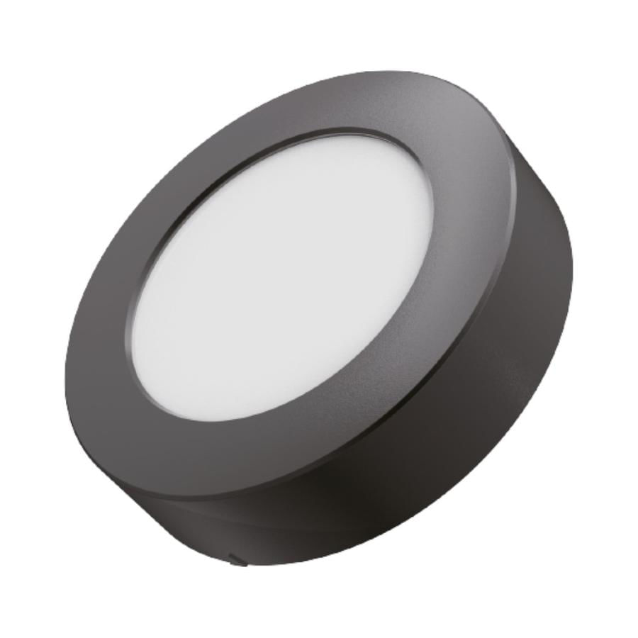 Plafón Wellmax 6W CW Luz Fría 6500K Borde Negro