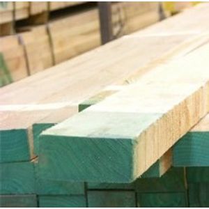 Pino Dimensionado Verde 2 X 4 X 3,20 M